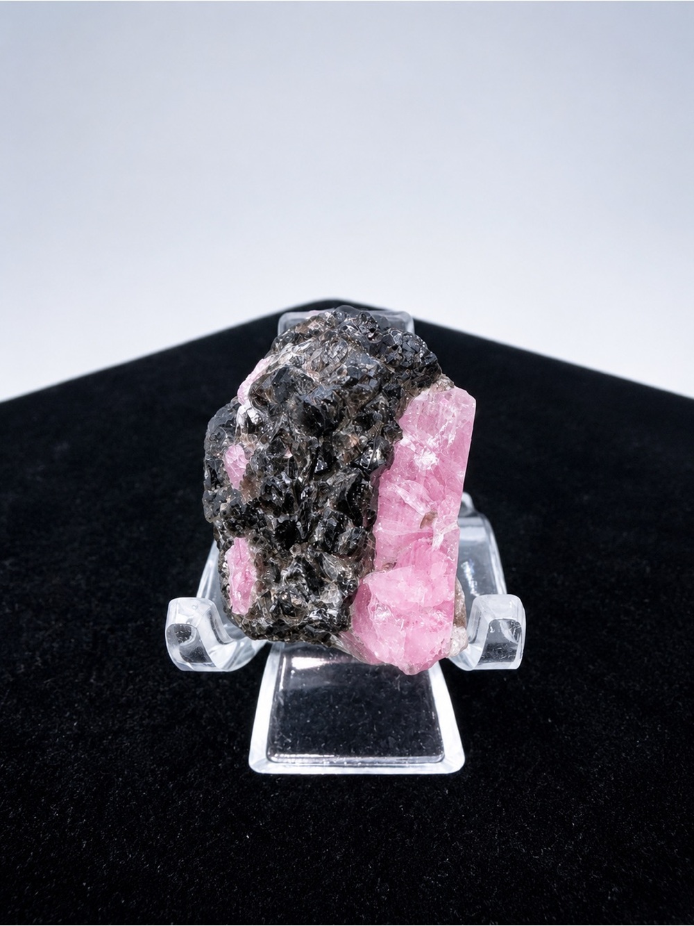 Pink and Black Tourmaline Specimen (Brazil)